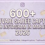 600+ Nauvari Saree Caption for Instagram in Marathi 2026