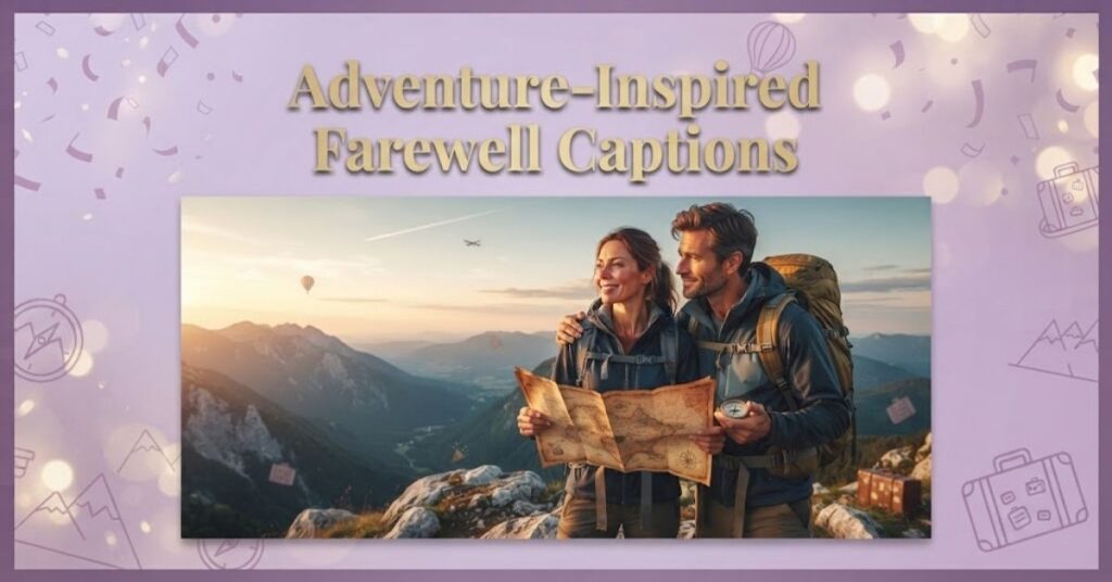 Adventure-Inspired Farewell Captions
