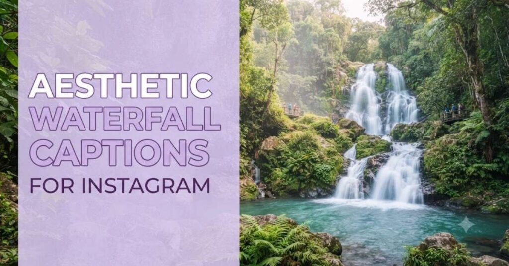 Aesthetic Waterfall Captions for Instagram