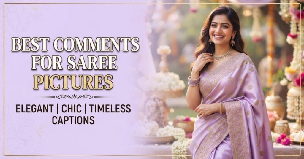 Best Comments for Saree Pictures
