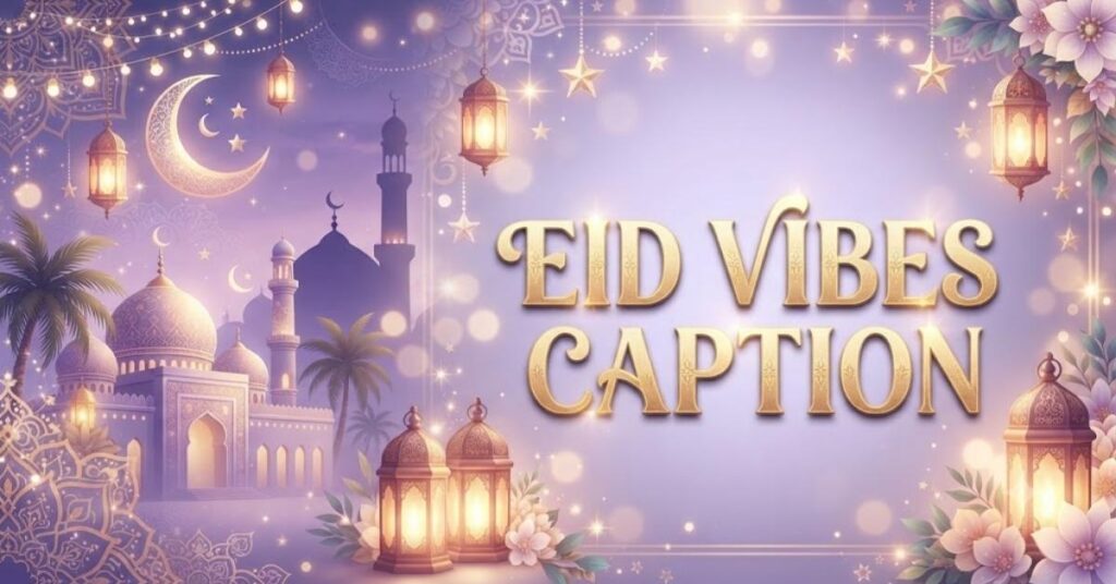 Eid Vibes Caption