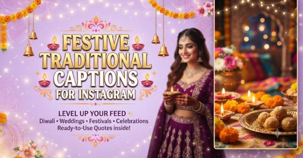 Festive Traditional Captions for Instagram