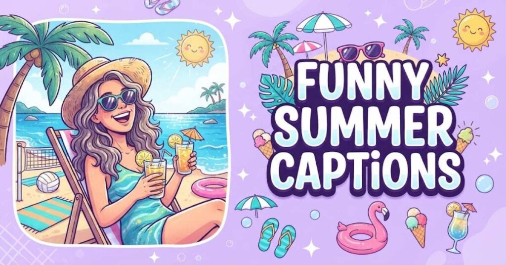 Funny Summer Captions