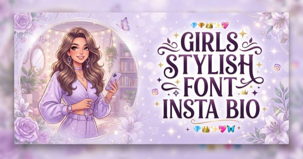 Girls Stylish Font Insta Bio