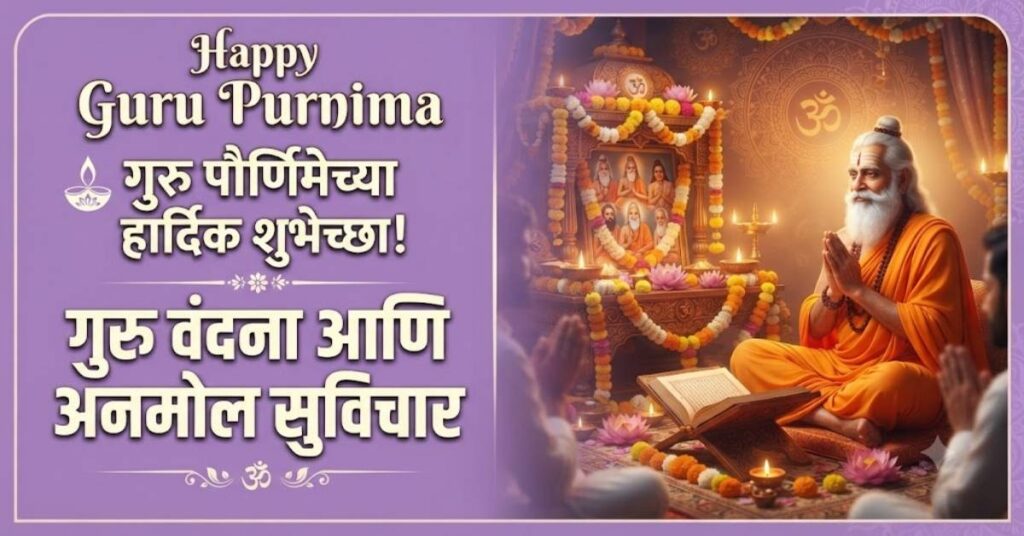 Happy Guru Purnima Quotes in Marathi