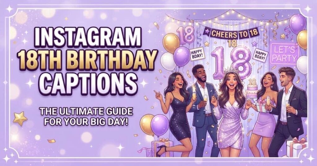 Instagram 18th Birthday Captions