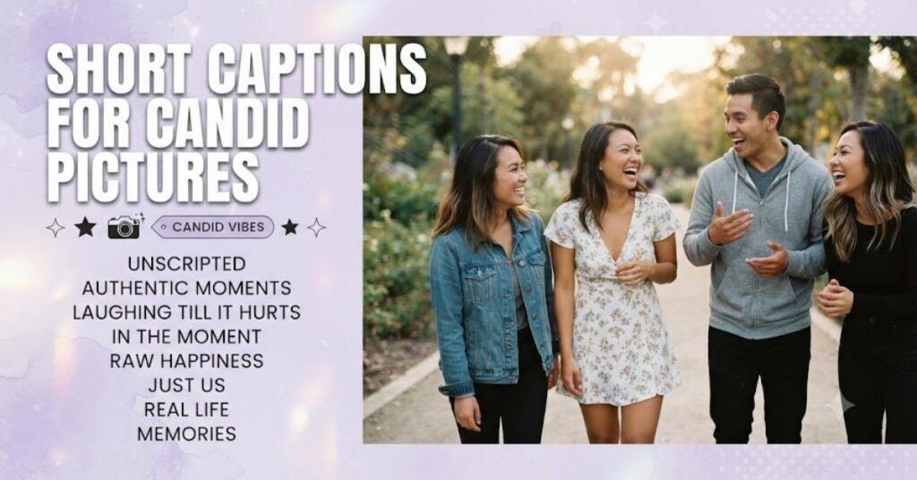 Short Captions for Candid Pictures