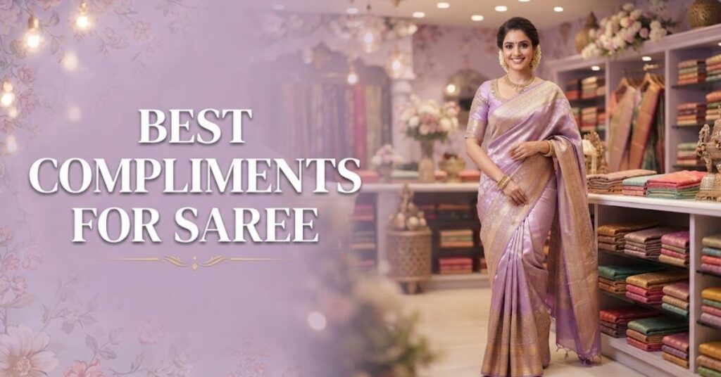 Best Compliments for Saree